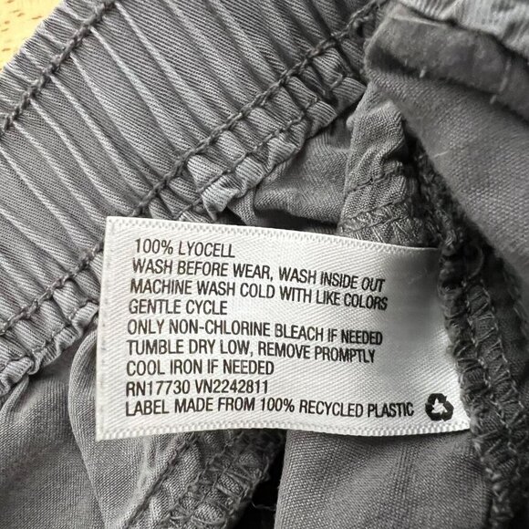 Knox Rose Womens Cargo Jogger Pants Drawstring Gray Size XS Lightweight - Picture 9 of 9